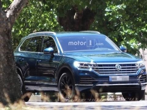 曝大众新途锐无伪装谍照 将在2018年全球首发