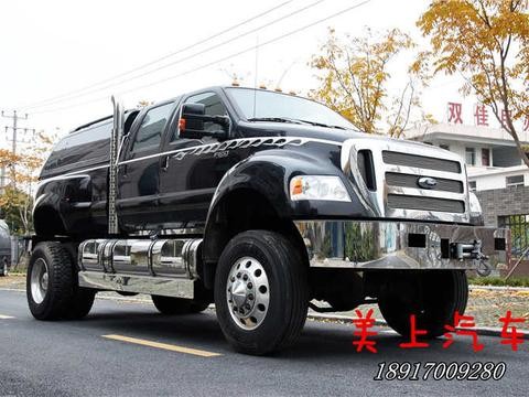 福特F650上海美上现车到店堪比陆地霸王龙