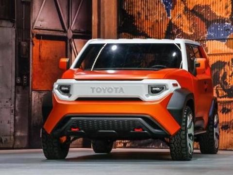 丰田全新硬派SUV，外形酷到炸，四驱+机械差速锁，叫板吉姆尼！