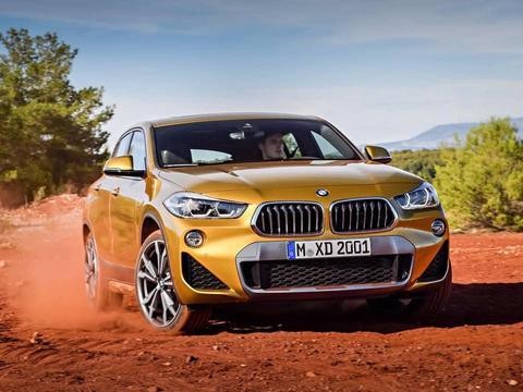 2018款宝马X2在美国起价39395美元，比宝马X1帅