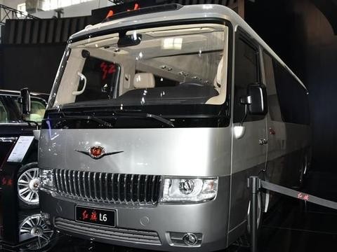 全新红旗豪华客车L6，比迈巴赫62S还大气，要让丰田考斯特退休