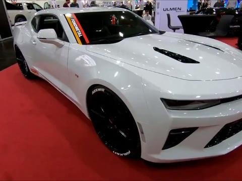 实拍多款雪弗兰科迈罗改装版车型对比