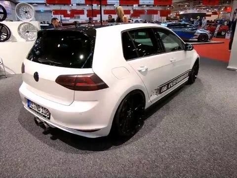 实拍大众高尔夫7 GTI改装版，你感觉咋样儿？