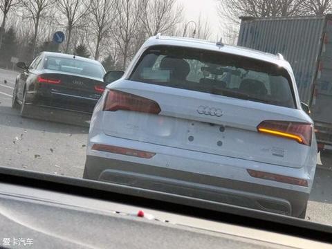 国产奥迪全新Q5L实车照 预计明年初上市