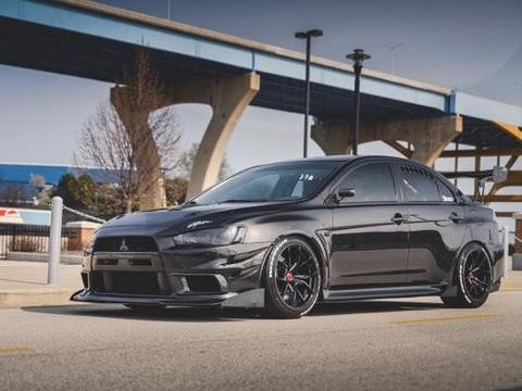 黑武士，末代街霸三菱EVO X ，2.0T发动机却有480匹马力