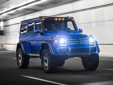 2017款梅赛德斯-奔驰G550 4x4²评测，越野能力超强悍
