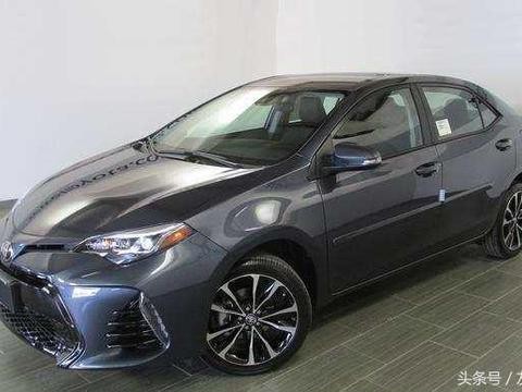 2018款丰田卡罗拉 这次的外观真的帅爆了