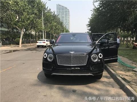 17款宾利添越6.0 W12平行进口版同样可享受全国质保