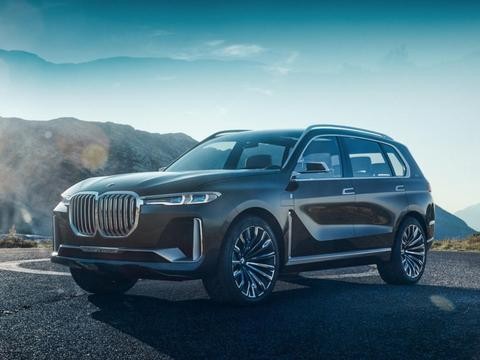 车长5米4的宝马X7终于定型了, 6座布局, 配蝴蝶车顶和水晶挡杆!