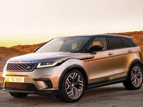 外媒绘制了一组全新一代路虎揽胜极光的假想图