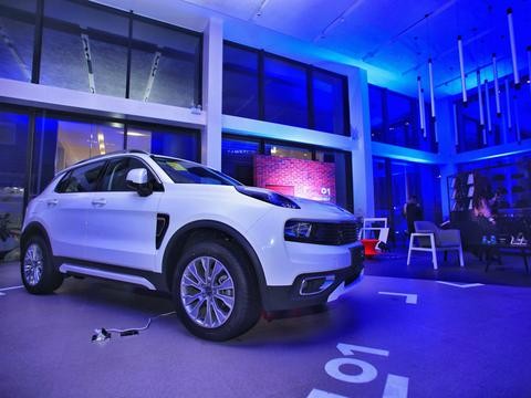 狂欢派对展个性 云南东峻领克01品鉴会