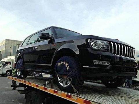 红旗最强SUV来了，前脸9条龙，霸气十足，这才是真正的国产车