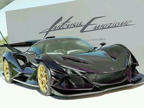 售价5000万且全球限量十台，这款超跑拉轰炫酷至极