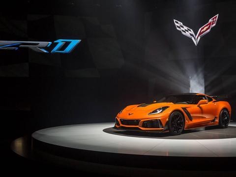 2019款雪佛兰科尔维特ZR1，最强大的“五菱宏光”跑车