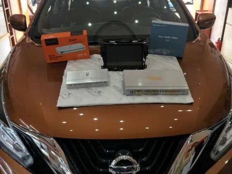 日产楼兰新车落地音响升级，没安装DSP实在听不下去，刻不容缓