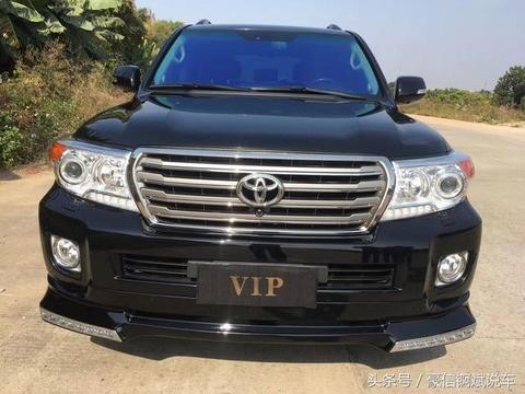 这车38W拥有 2014丰田兰德酷路泽 4600VXR 黑色黑內