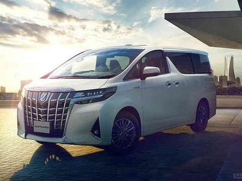 新款埃尔法/Vellfire官图 一个比一个凶