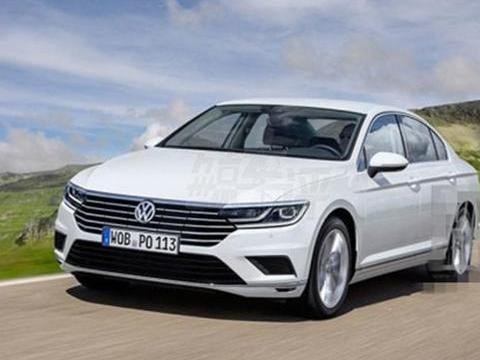 全新一代帕萨特曝光, 外形酷似大众新轿跑, 那个平庸的大众不见了?