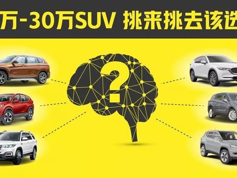 问我爱你有几分 20-30万SUV挑来挑去究竟该选谁？