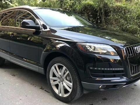 奥迪q7落地价106万, 现今仅售19万, 车外观饱满派头十足