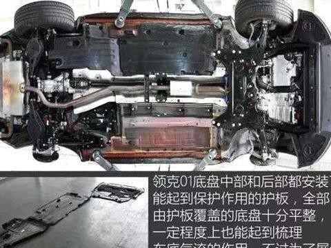车子稳不稳？还得看底盘，领克01底盘解密