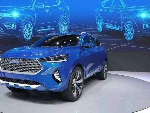 最帅的哈弗，进军新能源领域，4根排气管