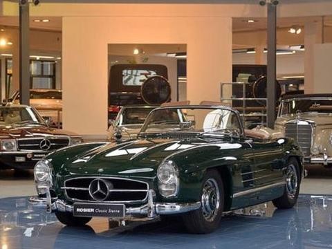 300SL开蓬，用60年做好一辆敞蓬车，一代神车