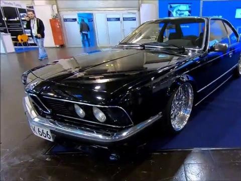 实拍宝马6系 E24 COUPE低趴改装版