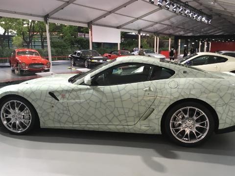 中国人设计的法拉利，身价翻了670万，有专人站岗