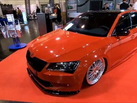 实拍斯柯达速派SPORT LINE 3T改装版