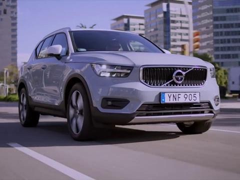全球首台沃尔沃XC40已挂牌上路，与CRV途观争夺市场
