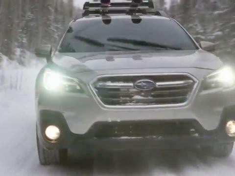 2018款斯巴鲁傲虎冰天雪地越野实战