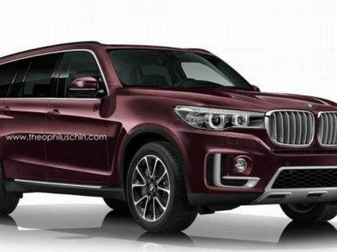 宝马最豪SUV，5.4米大7座空间，科技感十足！明年上市