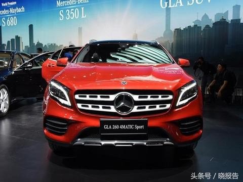 2017年上海车展 新款奔驰GLA260全方位展示