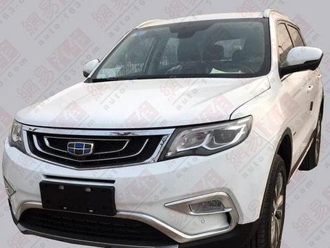 吉利博越2017款消息图片4.8万起 吉利SUV/MPV新车计划！