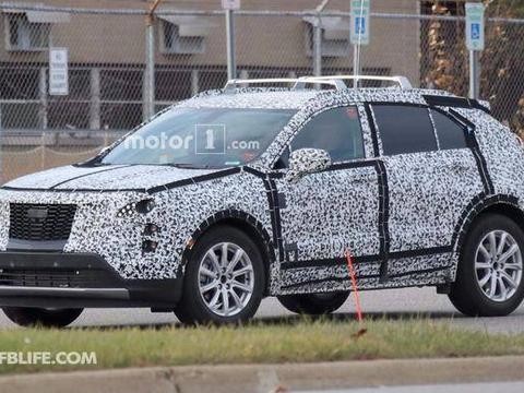 全新的入门级SUV 凯迪拉克XT4轻度伪装谍照曝光