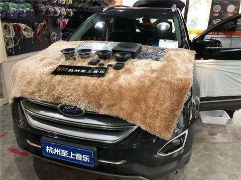 这位锐界车主对音乐追求高, 决定更换原车喇叭来满足自己对音质的追求