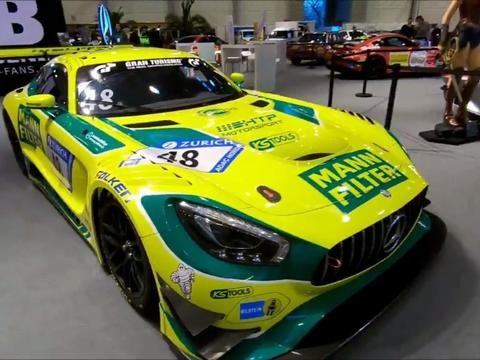 实拍梅赛德斯奔驰AMG GT3超酷改装版