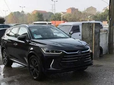 比亚迪全新唐实车照曝光