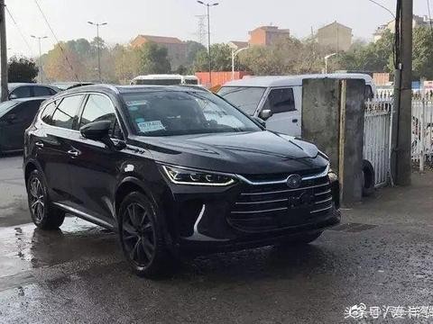 全新比亚迪唐无伪装谍照 全新设计语言