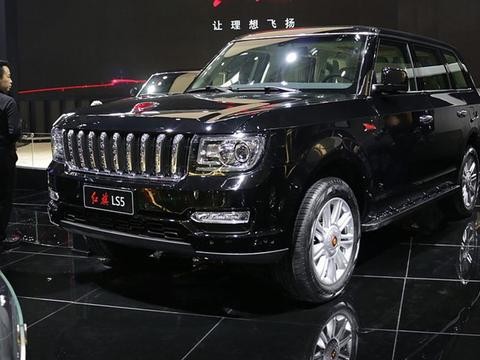 百万级的红旗SUV，车长5.2米，别说揽胜添越都没它抢眼！
