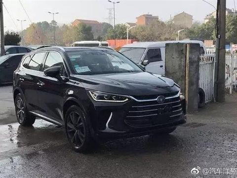 帅炸！比亚迪唐2代实车亮相 拉开门惊呆了