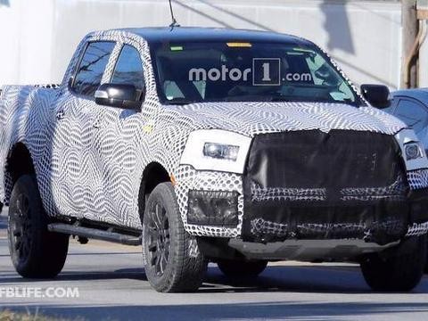 有诚意的回归 福特Ranger FX4路试谍照曝光