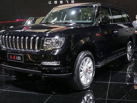 百万级的红旗SUV, 车长5.2米, 别说揽胜添越都没它抢眼!