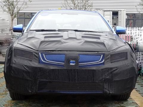 帝豪EV新款谍照曝光 将于上半年上市