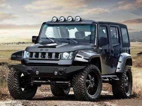 北汽BJ40，军工品质，外观比丰田霸道漂亮，比牧马人霸气！