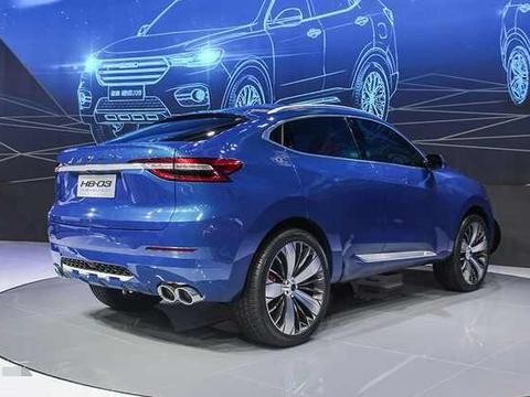 哈弗新车来袭成功跨界! 才卖12万, 比宝马X6漂亮百倍