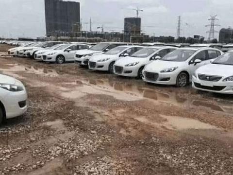 偶遇大批标致308倒闭库存车, 店员: 放了大半年, 统统6折处理