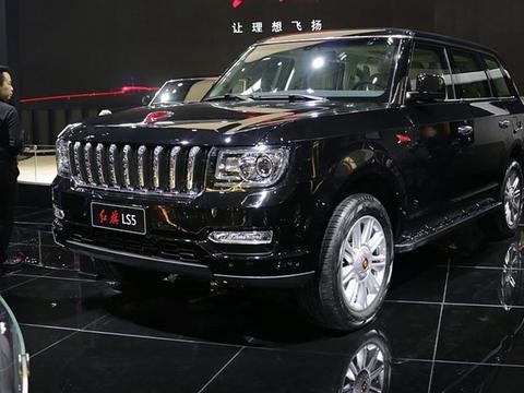 百万级的红旗SUV，车长5.2米，别说揽胜添越都没它抢眼！