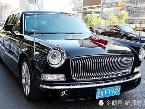 哈尔滨街头偶遇红旗L5，看到车牌后，交警见了都得敬礼